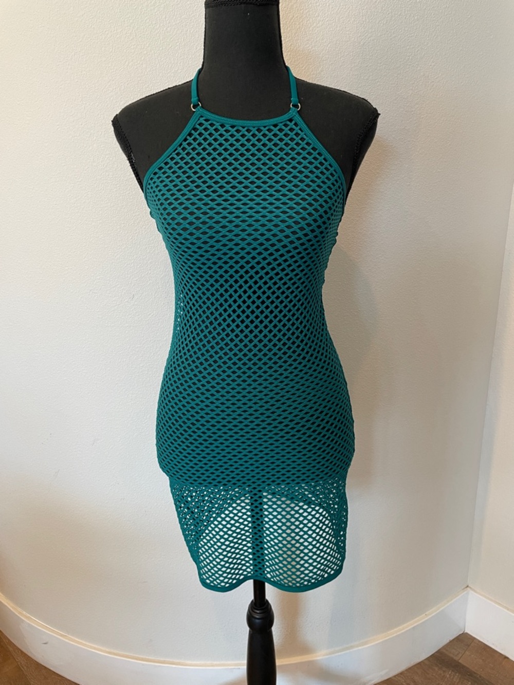 Wicked Weasel Fishnet Mini Dress